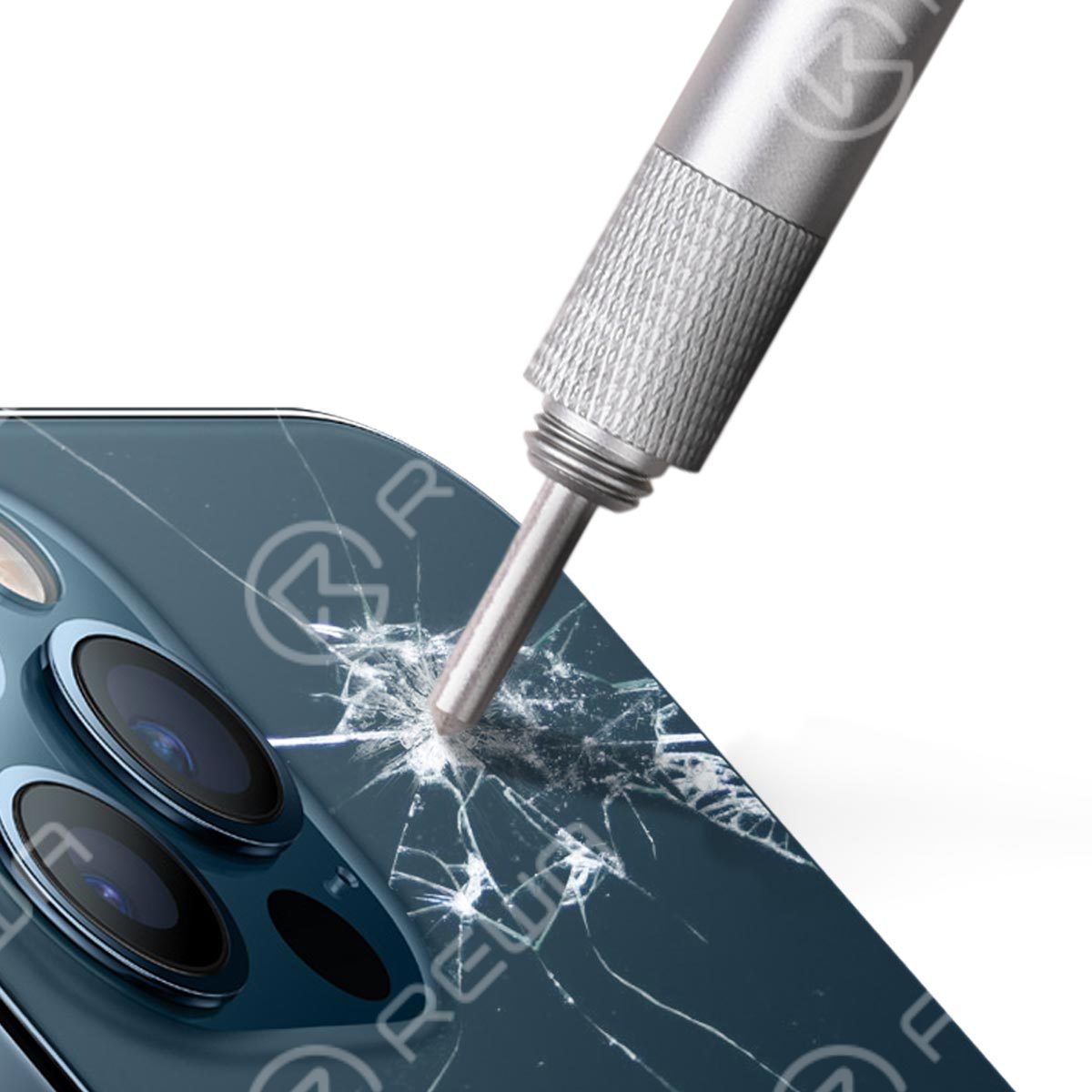 Wholesale SJT Breaking Pen for iPhone X12 PRO MAX Rear Glass Repair Punch Tool